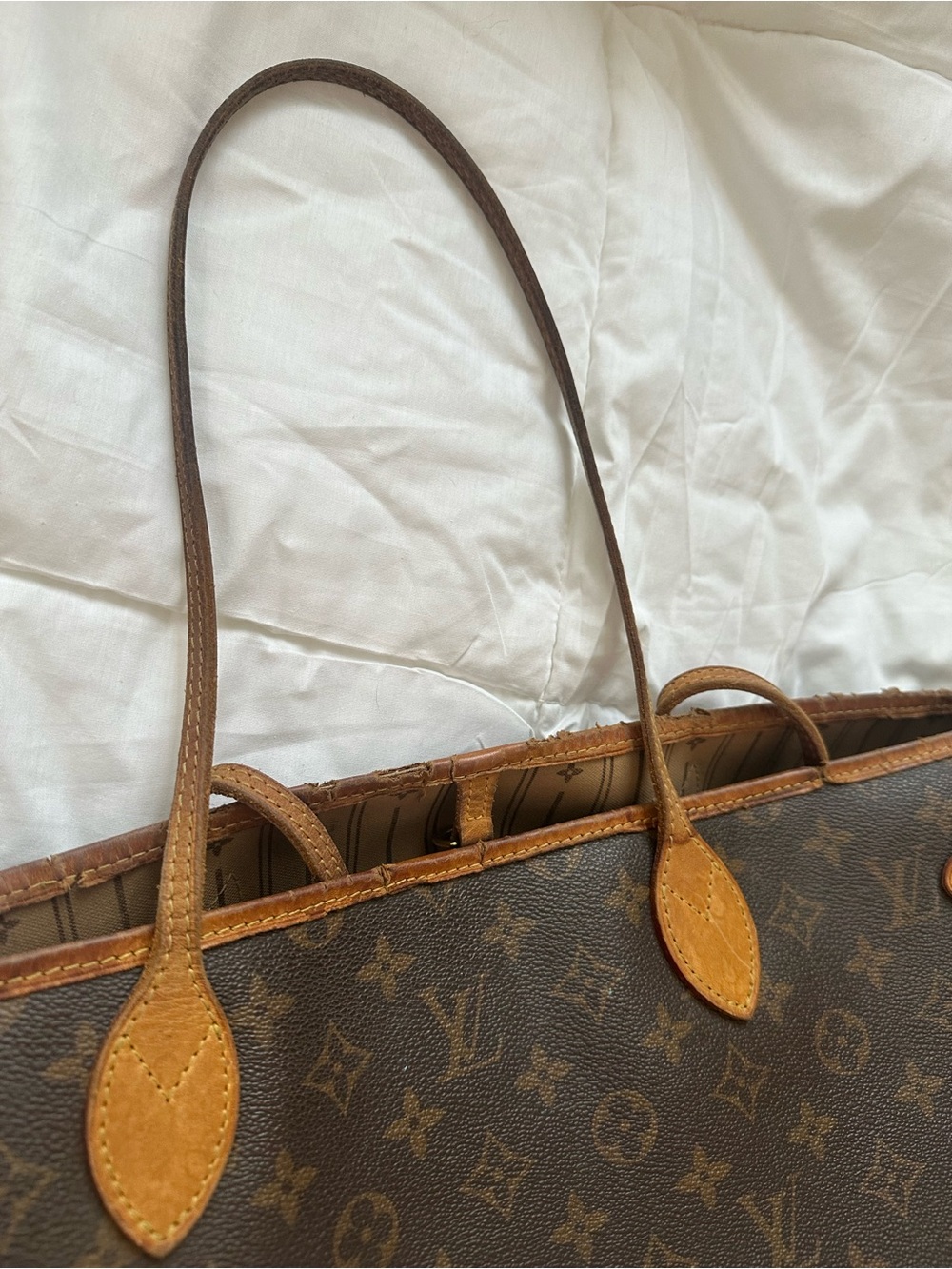 Louis Vuitton Brown Monogram Neverfull GM Canvas Tote - Picture 6 of 8